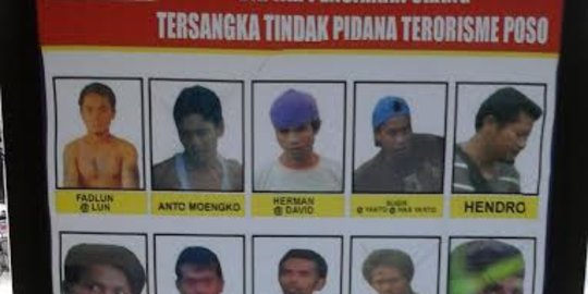 Diduga terlibat jaringan Santoso, 4 orang di Palu dibekuk