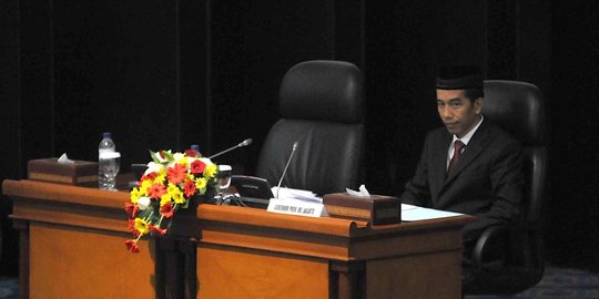 Jokowi puji Fraksi Gerindra DKI yang memberhentikan dirinya