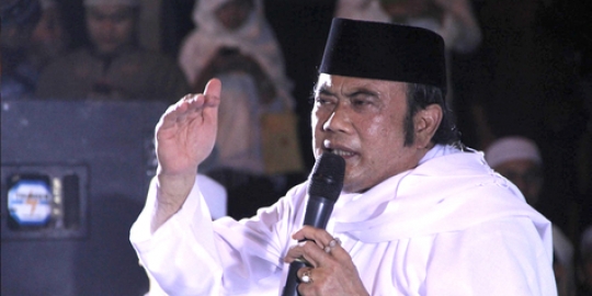 Secara aqidah Rhoma Irama tetap tolak Ahok jadi gubernur