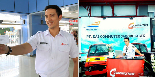 Heboh pegawai KAI ganteng di Stasiun Juanda