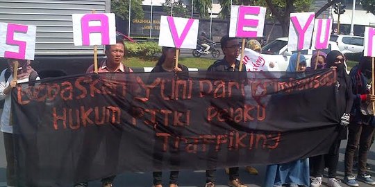 Aktivis HAM di Semarang tuntut bebaskan TKW yang dibui 1 tahun