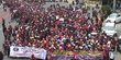 Aksi long march tolak UU Pilkada DPRD dan MD3