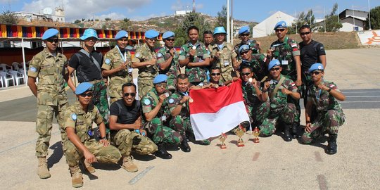 Lagi-lagi pasukan Garuda TNI juara menembak UNIFIL di Lebanon