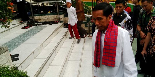 Jika sesuai konstitusi, Jokowi tegaskan berani mem-veto DPR