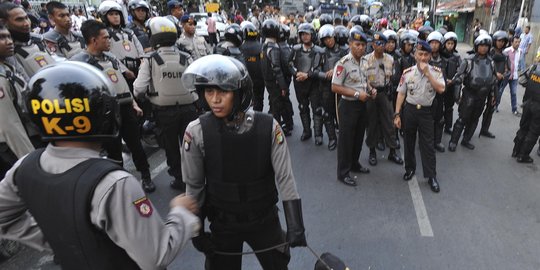 Massa FPI kembali demo tolak Ahok, 450 polisi disiagakan