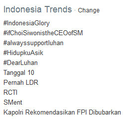 pengguna twitter merespon wacana pembubaran fpi