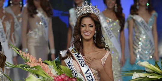 Mahasiswi 20 tahun ini raih gelar Miss Venezuela 2014