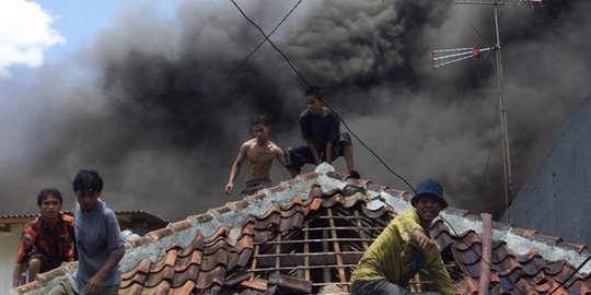 Rumah petak di Riau terbakar, 4 bocah perempuan terpanggang