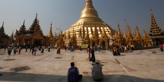 Ini 'penampakan-penampakan' saat tiba di Myanmar