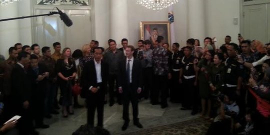 Jokowi ketemu Mark Zuckerberg, minta Facebook bagi keuntungan