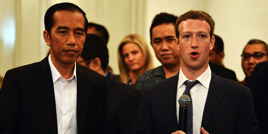 Mark Zuckerberg ajak Jokowi kerja sama perluas akses internet