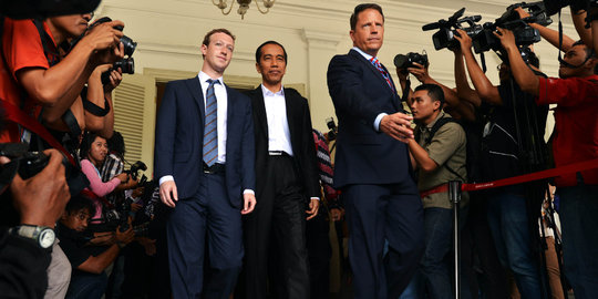 5 Isi pembicaraan Jokowi dan bos Facebook