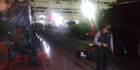 Gegana pakai metal detector selidiki benda di kantor Jokowi