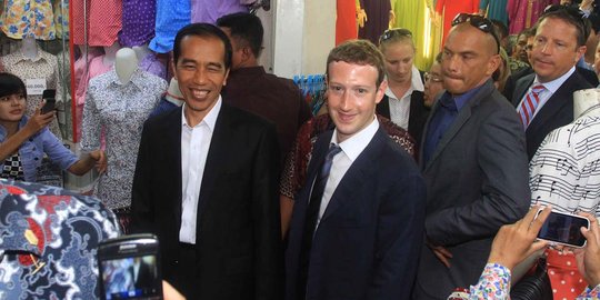 Kisah lucu & unik Jokowi ketemu bos Facebook Mark Zuckerberg