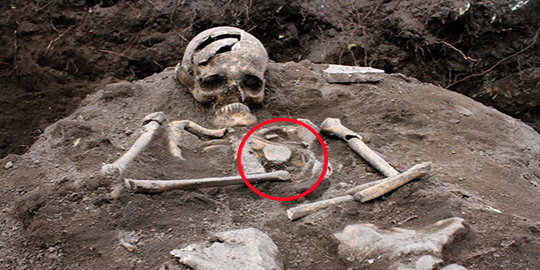 Kerangka orang yang diduga vampir ditemukan di Bulgaria