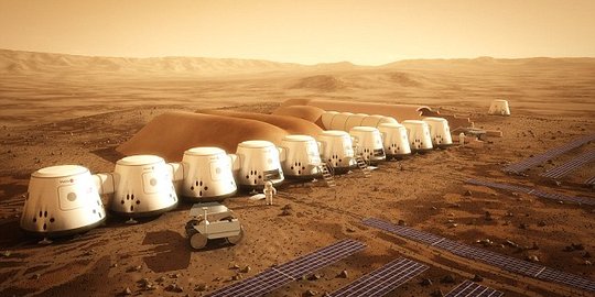 'Koloni manusia pertama di Mars akan mati dalam 68 hari'