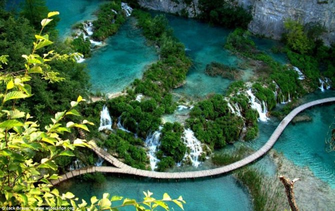 danau plitvice kroasia