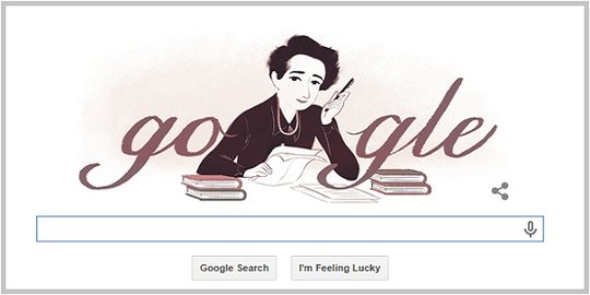 Siapa itu Hannah Arendt, sosok 'misterius' di Google hari ini?