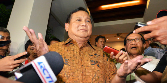 OSO soal Prabowo absen pelantikan Jokowi: Fadli Zon didengerin!