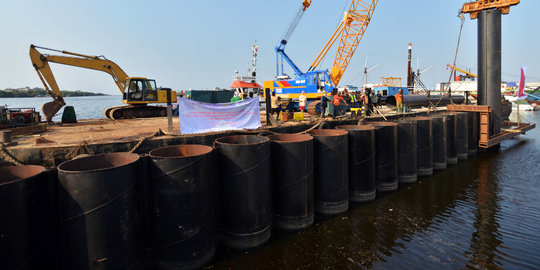 Giant Sea Wall tak layak jika biaya kerusakan lingkungan mahal