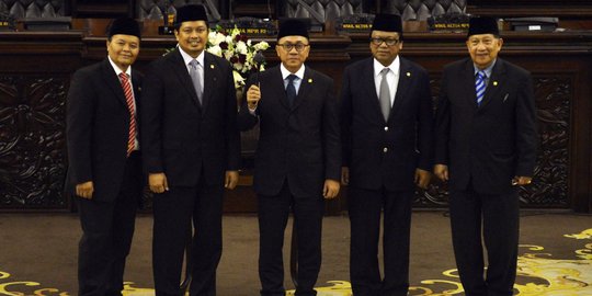 Cairkan suhu politik, MPR akan bertemu SBY, Prabowo dan Megawati