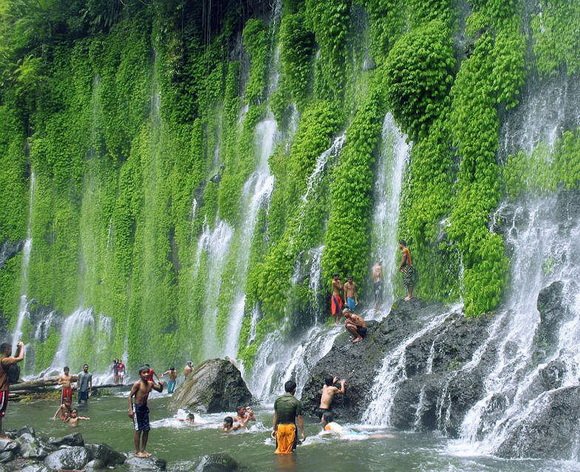 air terjun asik asik filipina