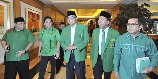 Elite parpol pendukung Jokowi hadiri Muktamar PPP di Surabaya