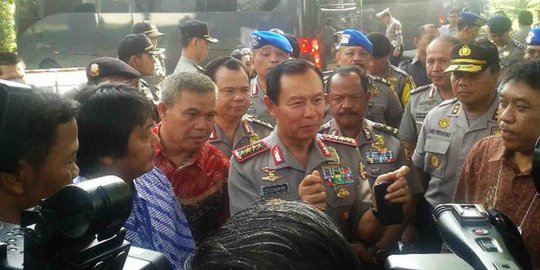 Kapolri: Jokowi diarak dari Bundaran HI ke Istana pakai kuda