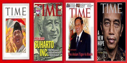 Presiden Indonesia yang pernah jadi cover majalah TIME