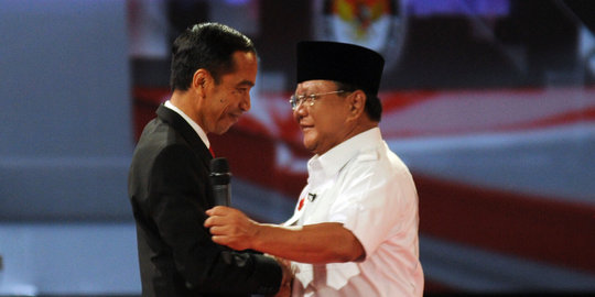 Datangkah Prabowo ke pelantikan Jokowi-JK?