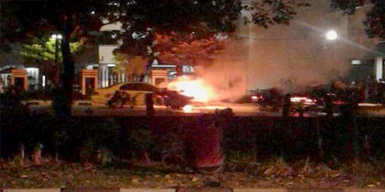 Diduga korsleting, Galant terbakar dekat Istiqlal