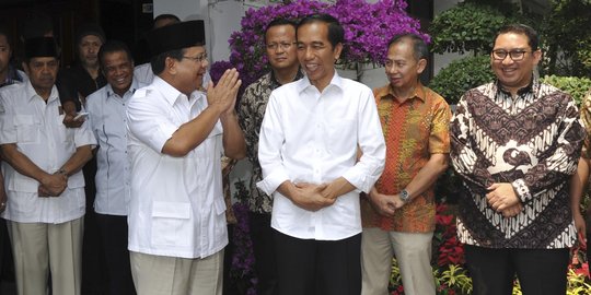 Bertemu Jokowi, Prabowo berdoa agar rakyat Indonesia sejahtera