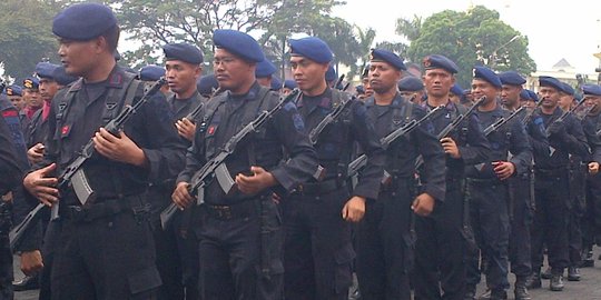 Jelang pelantikan, Polda Jateng kirim 210 Brimob ke Jakarta