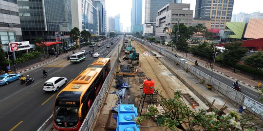 Pelantikan Jokowi, Transjakarta koridor 1 dihentikan sementara