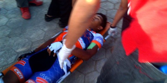 7 Pembalap Indonesia tumbang kelelahan di etape III Tour de Ijen