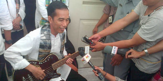 Kisah bass Metallica untuk Jokowi berujung KPK