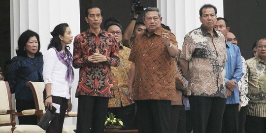 Tak lagi presiden, SBY tak masuk Istana untuk tunggu Jokowi