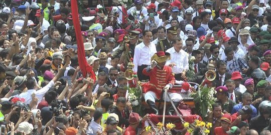 Bantu Paspampres amankan konvoi Jokowi, anggota TNI kecopetan