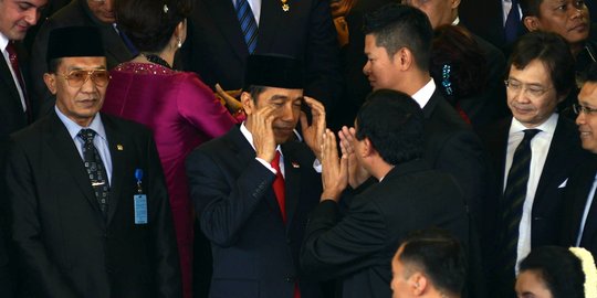 Pelantikan Jokowi-JK sukses, IHSG ditutup menguat 11,59 poin
