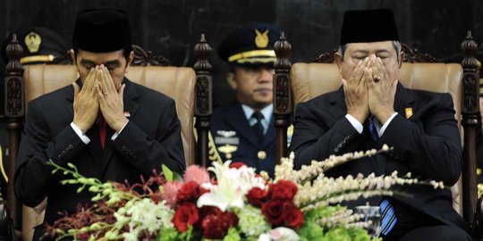 Momen ini baru ada dalam pelantikan Presiden Jokowi