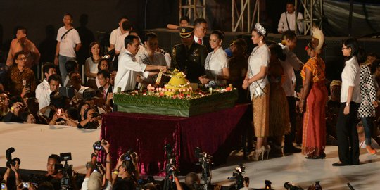 Ini cerita sopir taksi Siti Bugiah dapat tumpeng pertama Jokowi