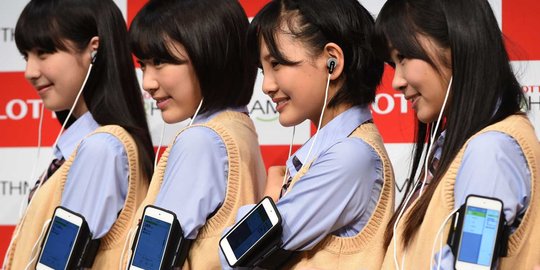 Gaya centil personel HKT48 pamerkan aplikasi Rhythmi-Kamu