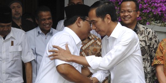 Prabowo makin mesra dengan Jokowi-JK