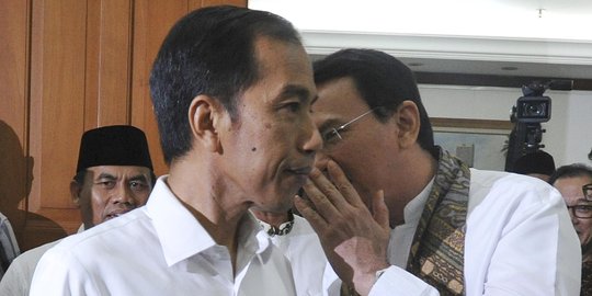 Lepas tangan, Ahok serahkan masalah upah buruh ke Jokowi