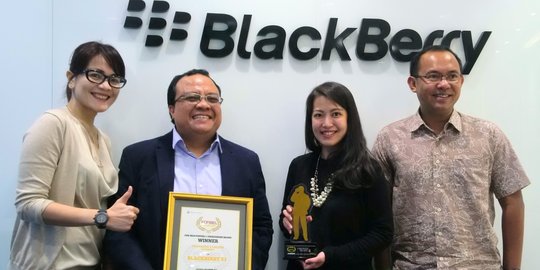 Selamat, BlackBerry sabet penghargaan FORSEL Award 2014!