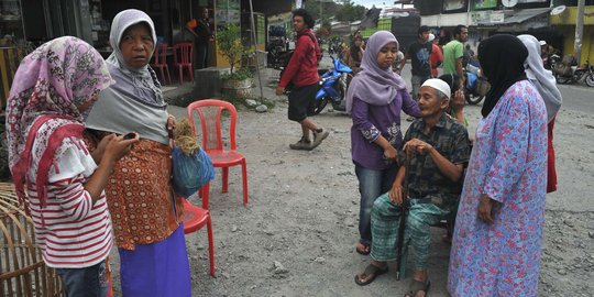 Sirine tsunami berdering melengking,warga Aceh diminta tak panik