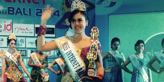 Ida Ayu Surya raih Miss Internet 2014