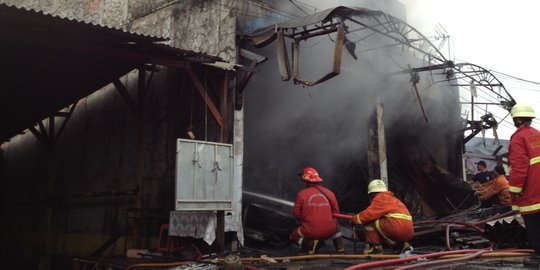 3 Toko ludes dilalap si jago merah di Solo, tak ada korban jiwa