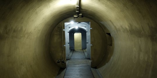 Intip isi bunker rahasia milik diktator Italia, Benito Mussolini