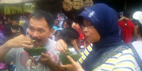 Rayakan Jokowi jadi presiden, warga Solo bagikan jenang sumsum